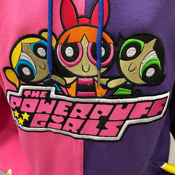 Powerpuff Girls Hoodie by Focused Sz L - Picture 2 of 7